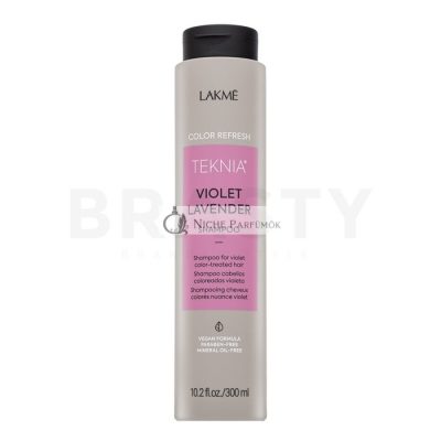 Lakmé Teknia Color Refresh Violet Lavender Shampoo színező sampon lila árnyalatú hajra 300 ml