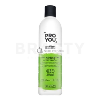 Revlon Professional Pro You The Twister Curl Moisturizing Shampoo tápláló sampon hullámos és göndör hajra 350 ml