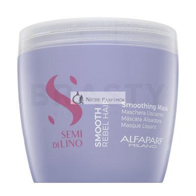 Alfaparf Milano Semi Di Lino Smooth Smoothing Mask hajsimító maszk durva és rakoncátlan hajra 500 ml