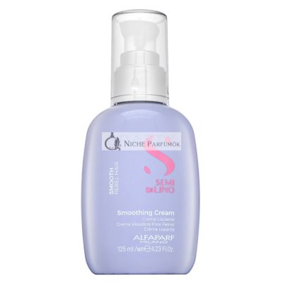 Alfaparf Milano Semi Di Lino Smooth Smoothing Cream hajsimító krém durva és rakoncátlan hajra 125 ml