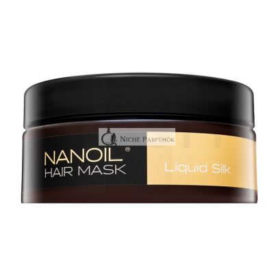 Nanoil Hair Mask Liquid Silk hajsimító maszk durva és rakoncátlan hajra 300 ml