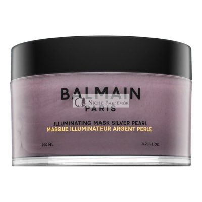 Balmain Illuminating Mask Silver Pearl neutralizáló maszk platinaszőke és ősz hajra 200 ml