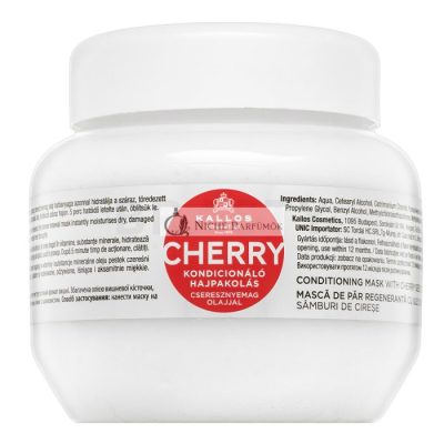 Kallos Cherry Conditioning Mask tápláló maszk haj hidratálására 275 ml
