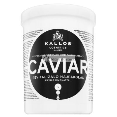 Kallos Caviar Anti-Aging Hair Mask tápláló maszk érett hajra 1000 ml