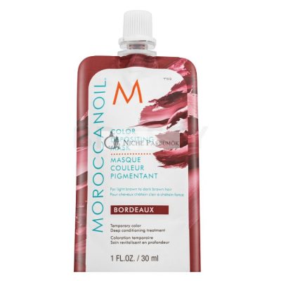 Moroccanoil Color Depositing Mask tápláló maszk színes pigmentekkel Bordeaux 30 ml