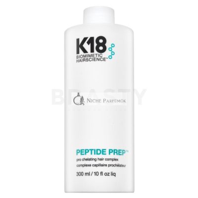 K18 Peptide Prep Pro Chelating Hair Complex kezelés, amely megtisztítja és eltávolítja a nehézfémeket a hajból 300 ml
