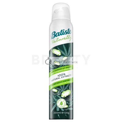 Batiste Naturally Coconut Milk & Hemp Seed Oil száraz sampon volumen növelésre 200 ml