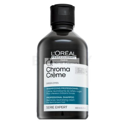 L'Oréal Professionnel Série Expert Chroma Créme Green Dyes Shampoo neutralizáló sampon sötét hajra 300 ml