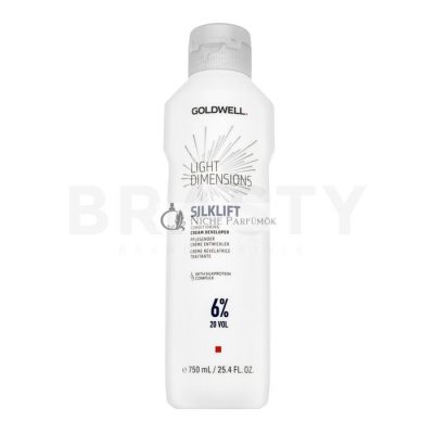 Goldwell Light Dimensions Silklift Conditioning Cream Developer fejlesztő emulzió minden hajtípusra 6% 20 Vol. 750 ml