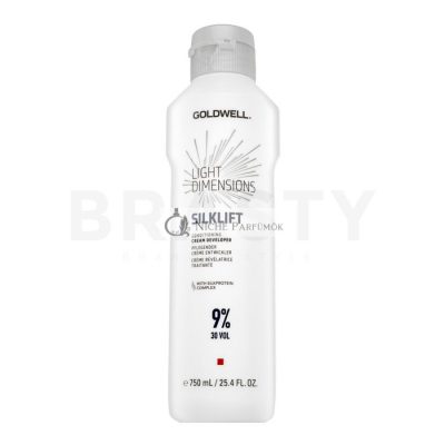 Goldwell Light Dimensions Silklift Conditioning Cream Developer fejlesztő emulzió minden hajtípusra 9% 30 Vol. 750 ml