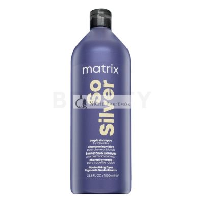Matrix Total Results Color Obsessed So Silver Shampoo sampon platinaszőke és ősz hajra 1000 ml