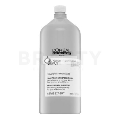L'Oréal Professionnel Série Expert Silver Shampoo tápláló sampon ősz hajra 1500 ml