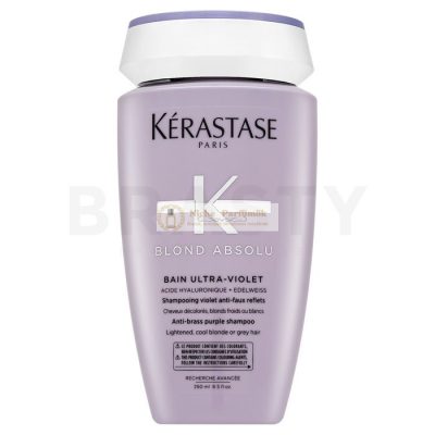 Kérastase Blond Absolu Bain Ultra-Violet tápláló sampon platinaszőke és ősz hajra 250 ml