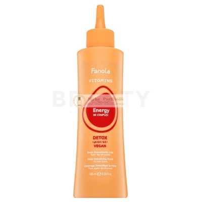 Fanola Vitamins Energy Detox Scalp Detoxifying Scrub bőrradír fejbőrre 195 ml