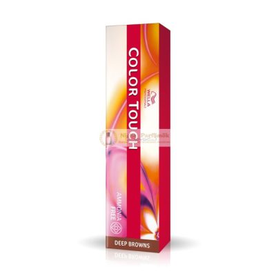 Wella Professionals Color Touch Deep Browns professzionális demi-permanent hajszín többdimenziós hatással 5/75 60 ml