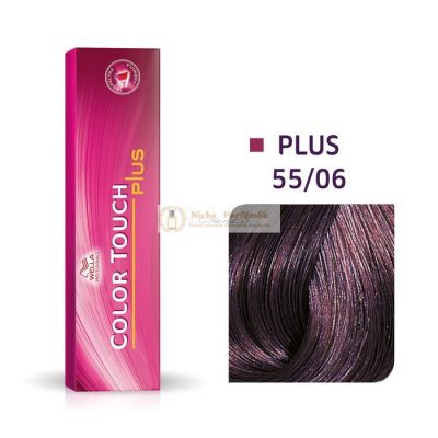 Wella Professionals Color Touch Plus professzionális demi-permanent hajszín 55/06 60 ml
