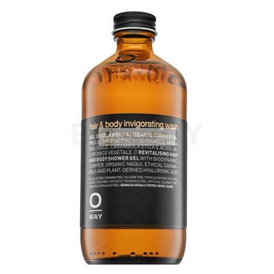 OWAY Hair & Body Invigorating Wash sampon és tusfürdő 2in1 a haj újjáélesztéséhez 240 ml