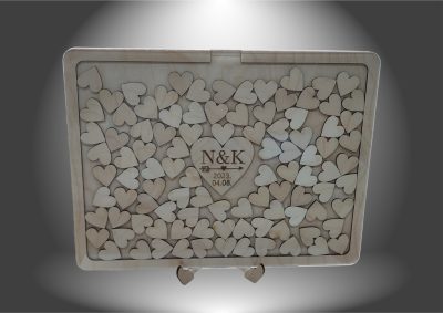 Vendégkönyv (Téglalap alakú)