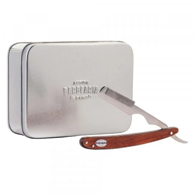 Antiga Barbearia de Bairro Wooden Barber Razor Shavette