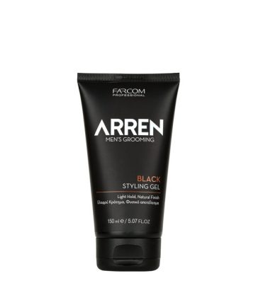 Arren Black fekete hajformázó zselé, 150 ml