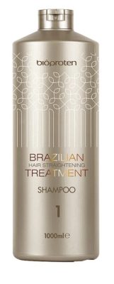 Bioproten Brazilian Hair Straightening Treatment (No.1) hajegyenesítő kezelés előkészítő sampon, 1 l