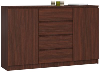 AKORD CLP K160 Komód Wenge Laminált 4 Fiókos