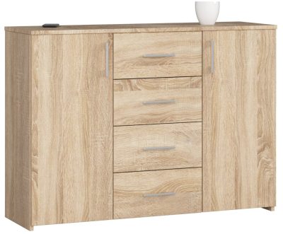 AKORD K45 Sonoma Tölgy Komód ABS Élzárással