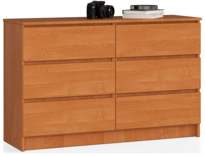 AKORD CLP 6-Fiókos Éger Komód