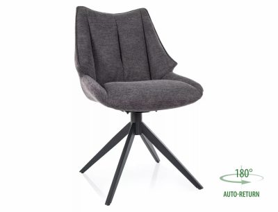 Coda Brego Forgó Étkezőszék Sötétszürke Szövettel