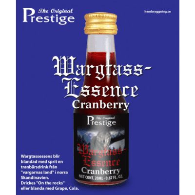 Wolf's Paw Red Drink vörös áfonya esszencia – Prestige