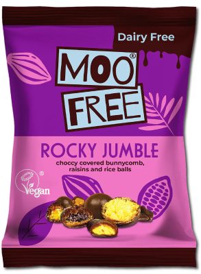 Moo Free Choccy Rocks - Rocky Jumble Drazsé Válogatás 100g