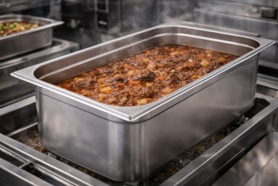 Essentials GN edény 1/1 200 mm 28 literes, rozsdamentes - Német minőség