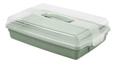 Curver Parti Kinálótál Átlátszó/Zöld (4/karton)