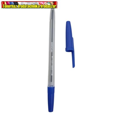 Golyóstoll OFFICIAL eldobható kék (kupakos)