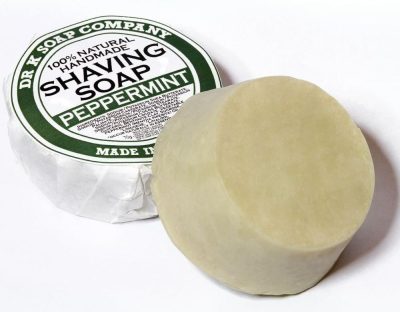 Dr K Soap Company borotvaszappan Peppermint, 70 g