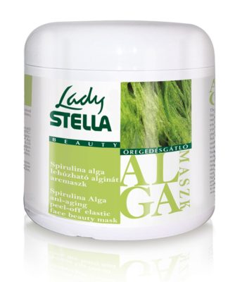 Lady Stella Spirulina alga öregedésgátló lehúzható alginát pormaszk, 200 g