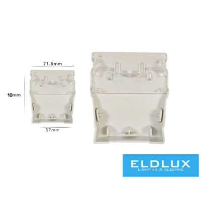 UNIVERSO Háromfázisú lineáris LED lámpatest QJ68150-3C betápkábel