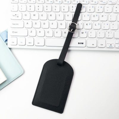 LDV fekete bőröndcímke