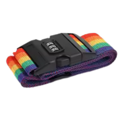 Szivárvány számzáras biztonsági bőröndpánt