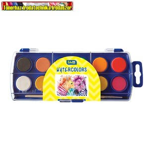 Vízfesték EDUCA 12-es készlet, 23 mm