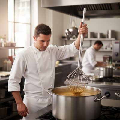 Ballon habverő, 16 szálas, 120 cm - Német minőség