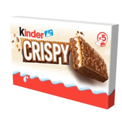 Kinder Crispy tejcsokoládéval bevont ropogós ostya töltelékkel 170 gr (5x34 g)