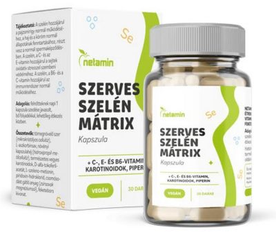 Netamin "Szerves Szelén" tabletta 100 mcg - 60 db
