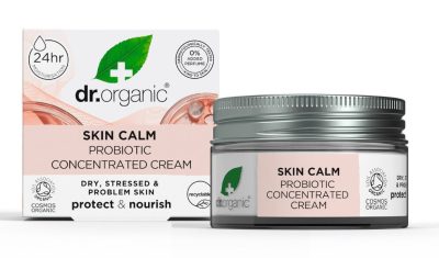 Dr Organic Skin Calm probiotikus nappali arckrém, 50 ml