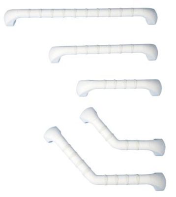 Hajlított kapaszkodó csúszásmentes 40 cm