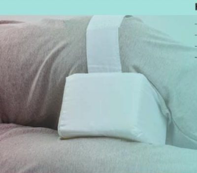 Tértámasztó párna Standard fehér pántos