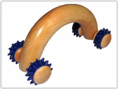 „Auto”- 4 görgős fa kézi masszírozó 