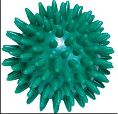 Tüskés labda 5 cm zöld