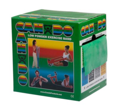 CanDo gimansztikai erősítő szalag enyhén púderes Zöld Közepes 811411