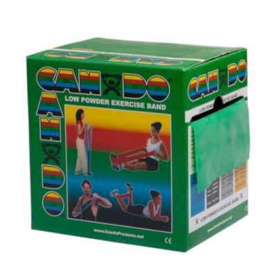 CanDo gimansztikai erősítő szalag enyhén púderes Zöld Közepes 811411